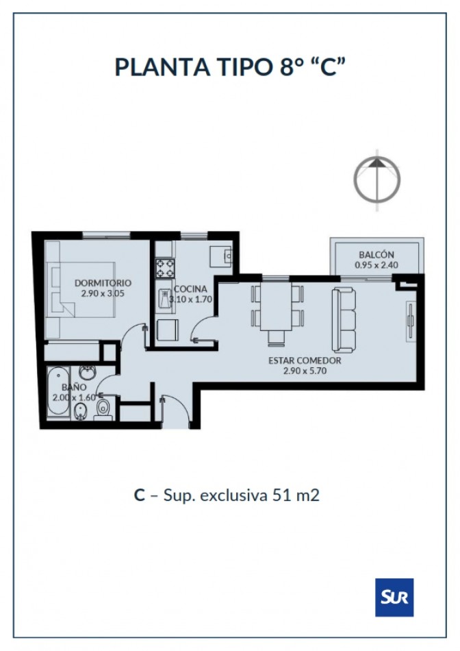 Excelente oportunidad, Torre Adagio, Departamento de 1 dormitorio a estrenar, La Rioja 2440, ciudad de Santa Fe