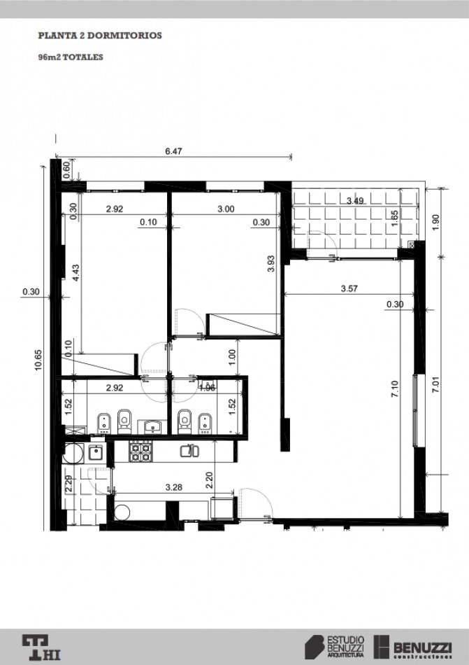 Departamento en venta Piso 19, a estrenar, Torre Hipolito. Ciudad de Santa Fe