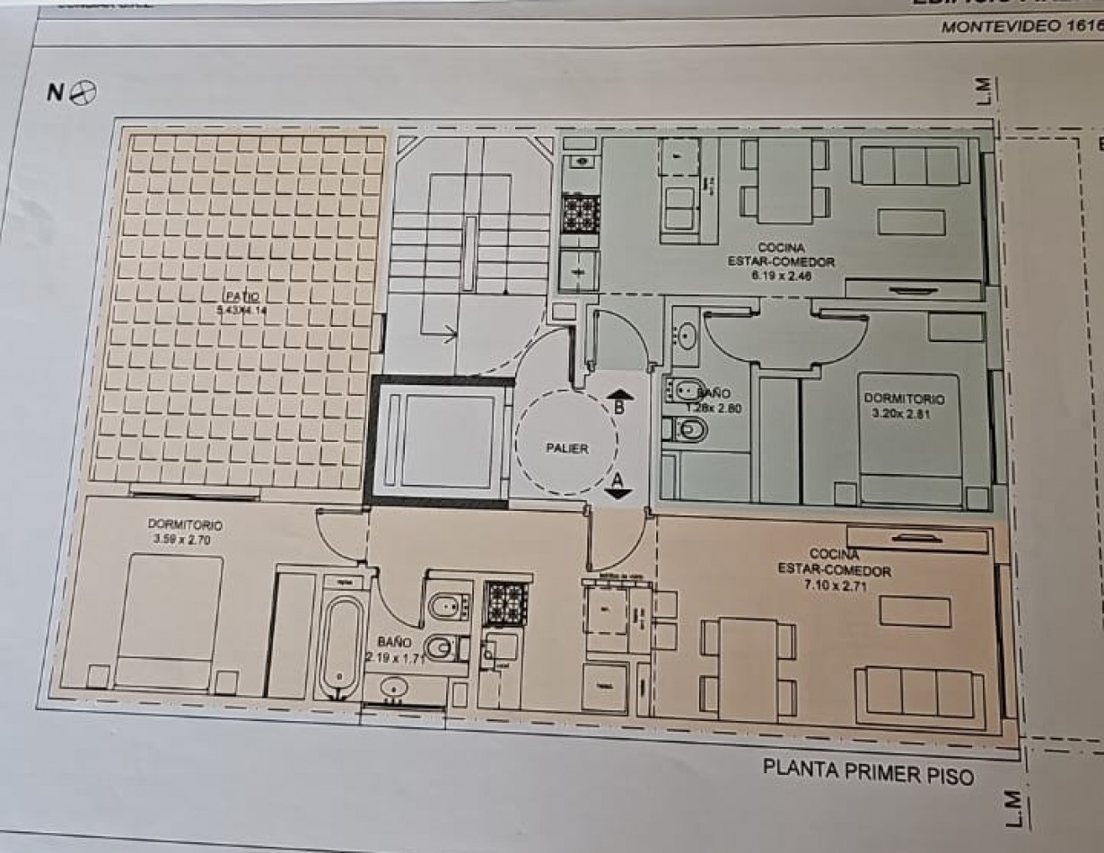 Departamento en venta, un dormitorio zona centrica de Rosario