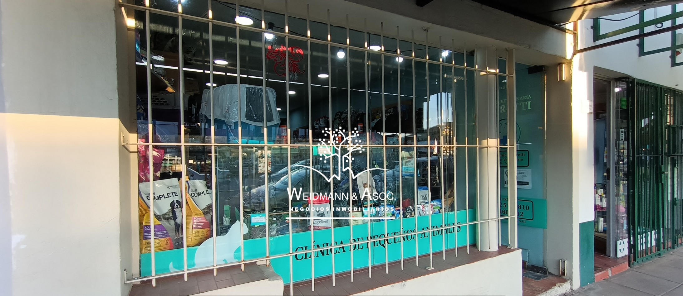 Fondo de comercio en venta, Veterinaria zona comercial de Aristobulo del Valle. Ciudad de Santa Fe