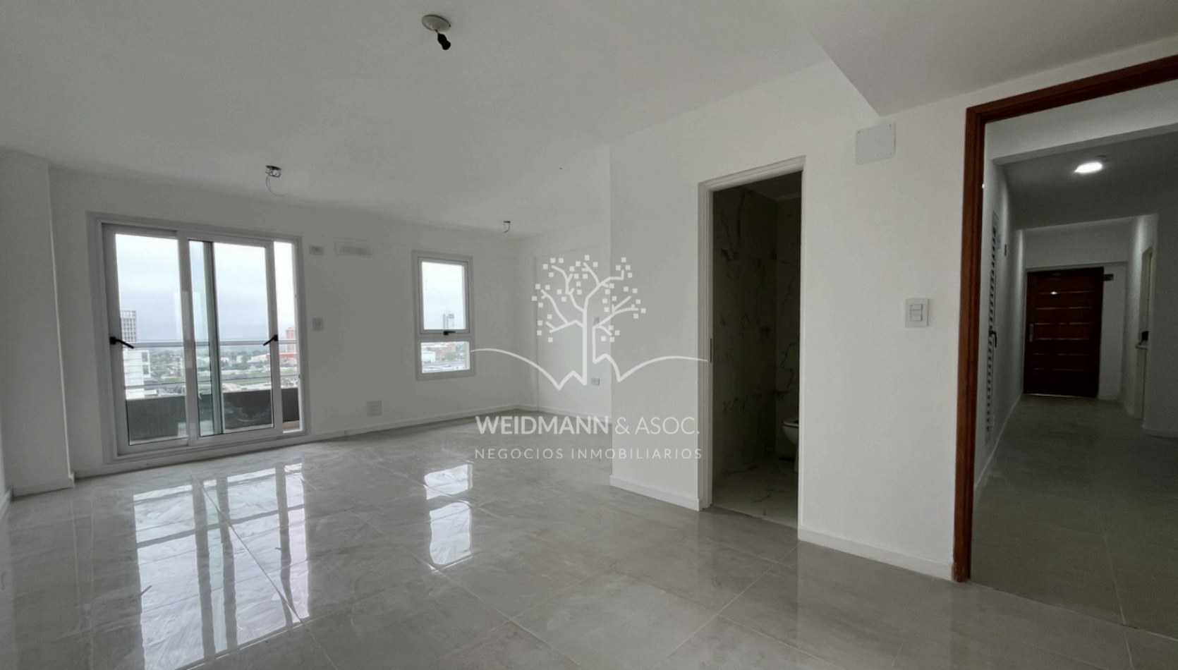 Torre Adagio, semipiso de dos dormitorios a estrenar, La Rioja 2440, ciudad de Santa Fe