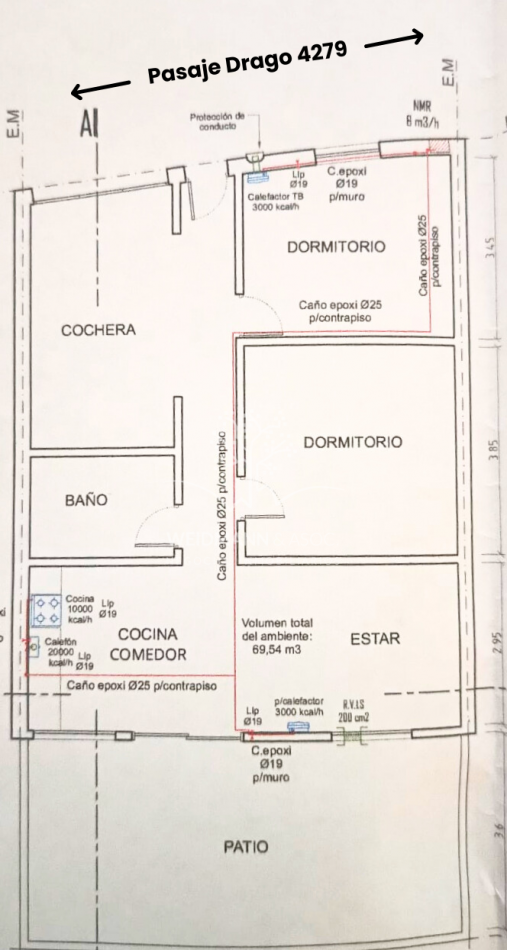 Casa de 2 dormitorios en refaccion, Santa Fe