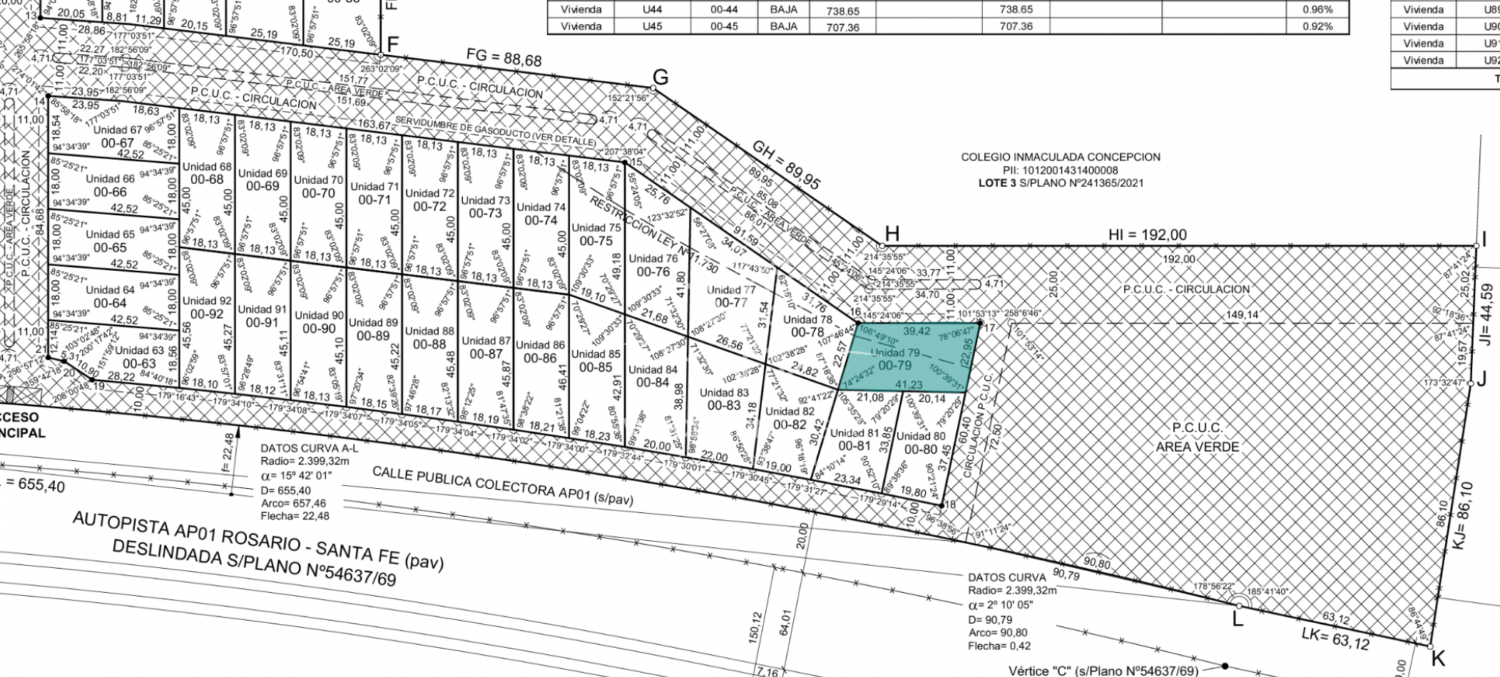 Lote en venta en Solares de Paucke, Autopista Santa Fe-Rosario